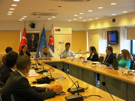 “IPA II Dönemi (2014-2020) Teknik Destek Projesi”nin ilk Yönlendirme Komitesi Toplantısı